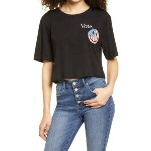 La La Land Creative Co Vote Graphic Tee NEW WITH TAGS